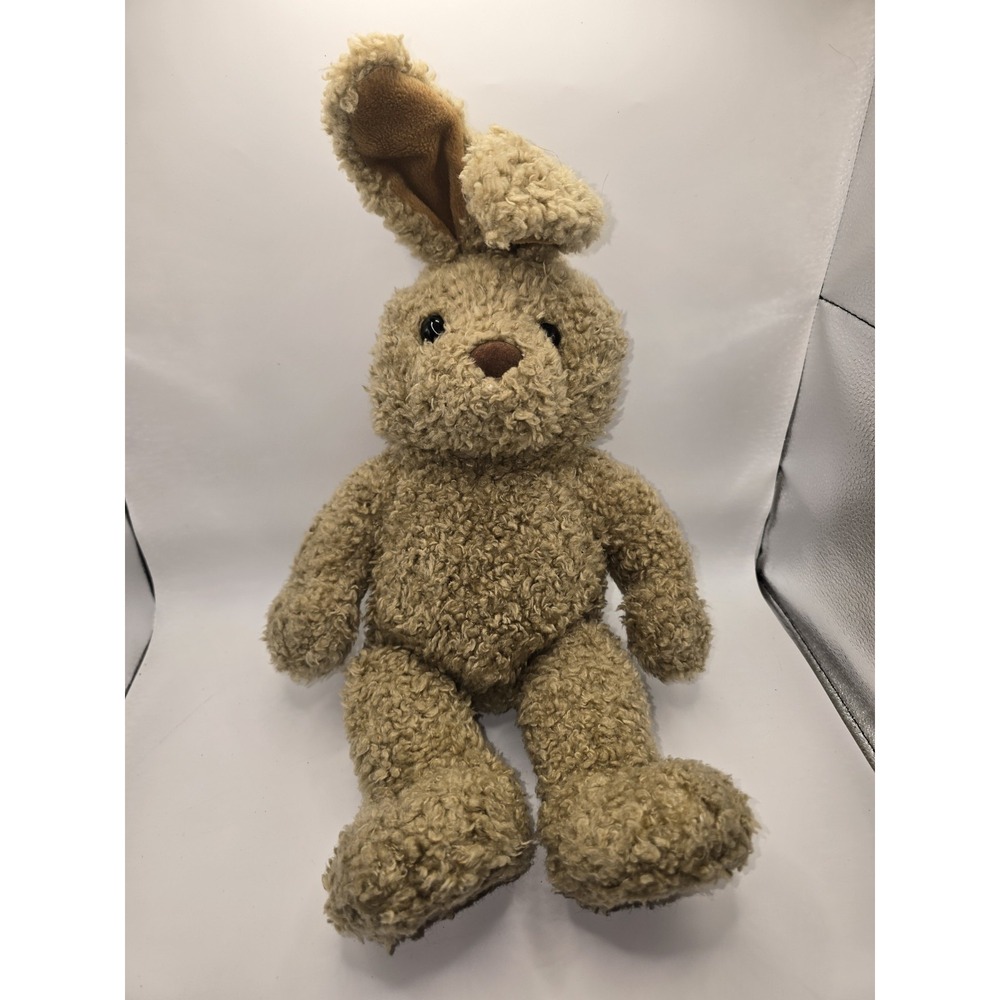 Vtg Retired Build A Bear Bunny Rabbit With Wired Posable Ears Plush 17"